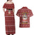 Hippie Car Santa Claus Christmas Couples Matching Off Shoulder Maxi Dress and Hawaiian Shirt Xmas Holiday Patterns - Wonder Print Shop