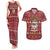 Hippie Car Santa Claus Christmas Couples Matching Tank Maxi Dress and Hawaiian Shirt Xmas Holiday Patterns - Wonder Print Shop