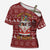 Hippie Car Santa Claus Christmas Cross Shoulder Shirt Xmas Holiday Patterns - Wonder Print Shop