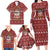 Hippie Car Santa Claus Christmas Family Matching Long Sleeve Bodycon Dress and Hawaiian Shirt Xmas Holiday Patterns - Wonder Print Shop