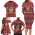Hippie Car Santa Claus Christmas Family Matching Long Sleeve Bodycon Dress and Hawaiian Shirt Xmas Holiday Patterns - Wonder Print Shop