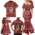Hippie Car Santa Claus Christmas Family Matching Mermaid Dress and Hawaiian Shirt Xmas Holiday Patterns - Wonder Print Shop