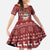Hippie Car Santa Claus Christmas Family Matching Off Shoulder Maxi Dress and Hawaiian Shirt Xmas Holiday Patterns - Wonder Print Shop