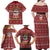 Hippie Car Santa Claus Christmas Family Matching Off Shoulder Maxi Dress and Hawaiian Shirt Xmas Holiday Patterns - Wonder Print Shop