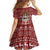 Hippie Car Santa Claus Christmas Family Matching Off Shoulder Short Dress and Hawaiian Shirt Xmas Holiday Patterns - Wonder Print Shop