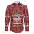 Hippie Car Santa Claus Christmas Family Matching Puletasi and Hawaiian Shirt Xmas Holiday Patterns - Wonder Print Shop