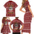 Hippie Car Santa Claus Christmas Family Matching Short Sleeve Bodycon Dress and Hawaiian Shirt Xmas Holiday Patterns - Wonder Print Shop