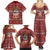 Hippie Car Santa Claus Christmas Family Matching Summer Maxi Dress and Hawaiian Shirt Xmas Holiday Patterns - Wonder Print Shop