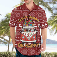 Hippie Car Santa Claus Christmas Hawaiian Shirt Xmas Holiday Patterns - Wonder Print Shop