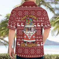 Hippie Car Santa Claus Christmas Hawaiian Shirt Xmas Holiday Patterns - Wonder Print Shop
