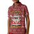 Hippie Car Santa Claus Christmas Kid Polo Shirt Xmas Holiday Patterns - Wonder Print Shop