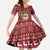 Hippie Car Santa Claus Christmas Kid Short Sleeve Dress Xmas Holiday Patterns - Wonder Print Shop