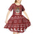 Hippie Car Santa Claus Christmas Kid Short Sleeve Dress Xmas Holiday Patterns - Wonder Print Shop