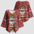 Hippie Car Santa Claus Christmas Kimono Sleeve Blouse Xmas Holiday Patterns - Wonder Print Shop