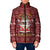 Hippie Car Santa Claus Christmas Padded Jacket Xmas Holiday Patterns - Wonder Print Shop