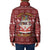 Hippie Car Santa Claus Christmas Padded Jacket Xmas Holiday Patterns - Wonder Print Shop