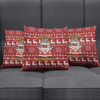 Hippie Car Santa Claus Christmas Pillow Cover Xmas Holiday Patterns - Wonder Print Shop