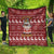 Hippie Car Santa Claus Christmas Quilt Xmas Holiday Patterns - Wonder Print Shop
