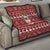 Hippie Car Santa Claus Christmas Quilt Xmas Holiday Patterns - Wonder Print Shop