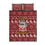Hippie Car Santa Claus Christmas Quilt Bed Set Xmas Holiday Patterns - Wonder Print Shop