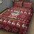 Hippie Car Santa Claus Christmas Quilt Bed Set Xmas Holiday Patterns - Wonder Print Shop