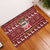 Hippie Car Santa Claus Christmas Rubber Doormat Xmas Holiday Patterns - Wonder Print Shop
