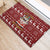 Hippie Car Santa Claus Christmas Rubber Doormat Xmas Holiday Patterns - Wonder Print Shop