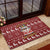 Hippie Car Santa Claus Christmas Rubber Doormat Xmas Holiday Patterns - Wonder Print Shop