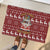 Hippie Car Santa Claus Christmas Rubber Doormat Xmas Holiday Patterns - Wonder Print Shop