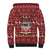 Hippie Car Santa Claus Christmas Sherpa Hoodie Xmas Holiday Patterns - Wonder Print Shop