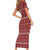 Hippie Car Santa Claus Christmas Short Sleeve Bodycon Dress Xmas Holiday Patterns - Wonder Print Shop