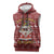 Hippie Car Santa Claus Christmas Sleeveless Hoodie Xmas Holiday Patterns - Wonder Print Shop