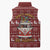 Hippie Car Santa Claus Christmas Sleeveless Puffer Jacket Xmas Holiday Patterns - Wonder Print Shop