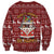Hippie Car Santa Claus Christmas Sweatshirt Xmas Holiday Patterns - Wonder Print Shop