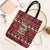 Hippie Car Santa Claus Christmas Tote Bag Xmas Holiday Patterns - Wonder Print Shop