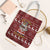 Hippie Car Santa Claus Christmas Tote Bag Xmas Holiday Patterns - Wonder Print Shop