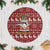 Hippie Car Santa Claus Christmas Tree Skirt Xmas Holiday Patterns - Wonder Print Shop