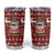 Hippie Car Santa Claus Christmas Tumbler Cup Xmas Holiday Patterns - Wonder Print Shop