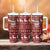 Hippie Car Santa Claus Christmas Tumbler With Handle Xmas Holiday Patterns - Wonder Print Shop
