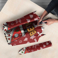 Hippie Car Santa Claus Christmas Umbrella Xmas Holiday Patterns - Wonder Print Shop