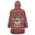 Hippie Car Santa Claus Christmas Wearable Blanket Hoodie Xmas Holiday Patterns - Wonder Print Shop