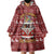 Hippie Car Santa Claus Christmas Wearable Blanket Hoodie Xmas Holiday Patterns - Wonder Print Shop