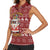 Hippie Car Santa Claus Christmas Women Sleeveless Polo Shirt Xmas Holiday Patterns - Wonder Print Shop