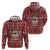 Hippie Car Santa Claus Christmas Zip Hoodie Xmas Holiday Patterns - Wonder Print Shop