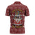 Hippie Car Santa Claus Christmas Zipper Polo Shirt Xmas Holiday Patterns - Wonder Print Shop
