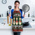 Christmas Bowling Rollin With My Snowmies Apron Xmas Holiday Patterns - Wonder Print Shop
