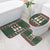Christmas Bowling Rollin With My Snowmies Bathroom Set Xmas Holiday Patterns - Wonder Print Shop