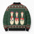 Christmas Bowling Rollin With My Snowmies Bomber Puffer Jacket Xmas Holiday Patterns - Wonder Print Shop