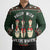 Christmas Bowling Rollin With My Snowmies Bomber Puffer Jacket Xmas Holiday Patterns - Wonder Print Shop