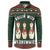 Christmas Bowling Rollin With My Snowmies Button Sweatshirt Xmas Holiday Patterns - Wonder Print Shop